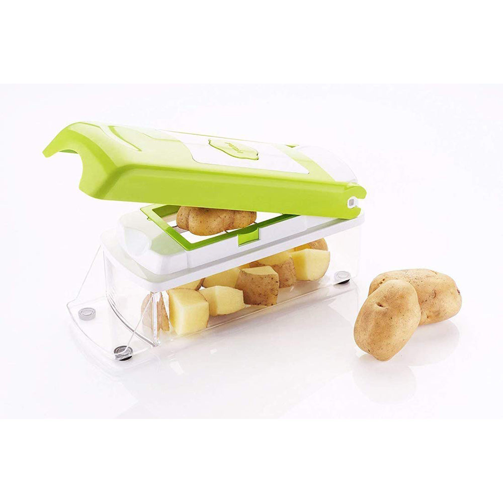 Unbreakable Big Box Chopper, 12 in 1 Fruit & Vegetable Chopper Set Chopper,  Cutter, Grater, Peeler