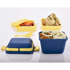Primelife Airtight Lanch Box 3 Compartment Tiffin with Handle & Push Lock (Baby Tiffin - Small)