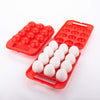 Primelife Plastic Multipurpose Egg Carry Holder Storage Box for 12 Pieces Eggs, Chocolate Mould Tray - Multicolor (Egg Tray)